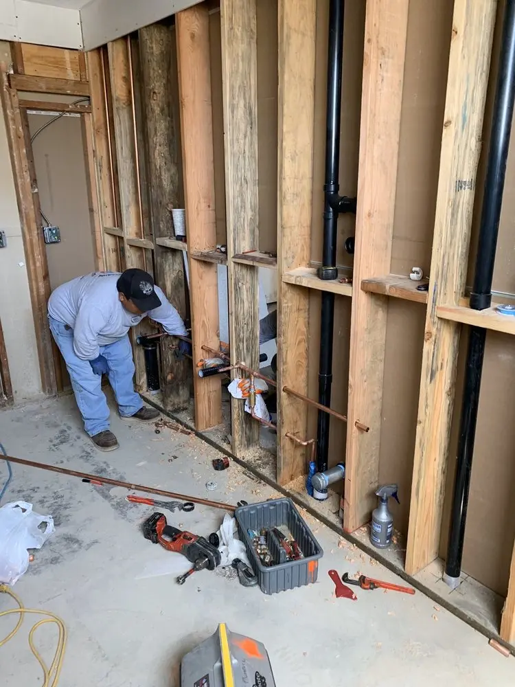 Commercial rough-in plumbing for Water Heater Replacement in Brainerd Park